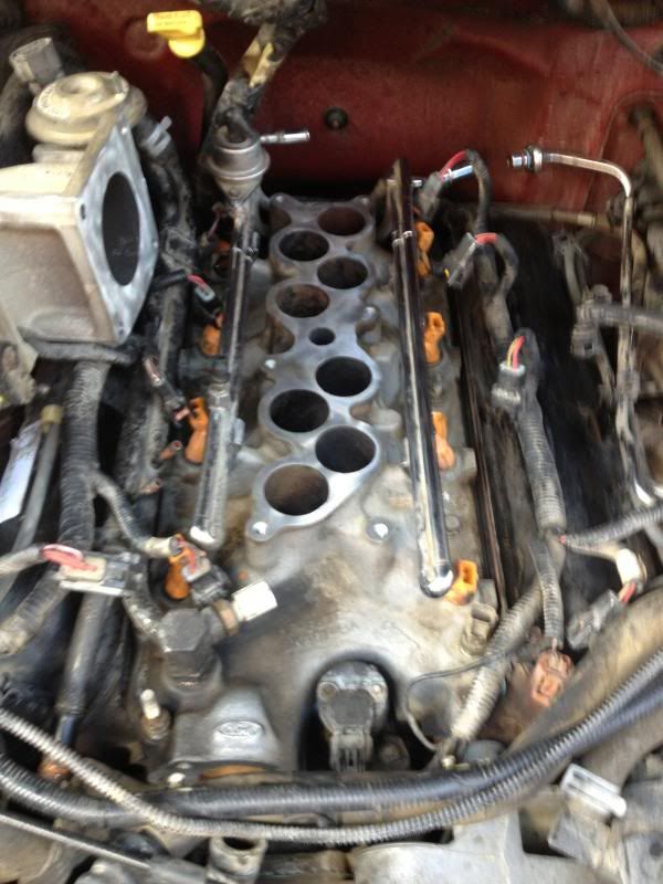 Pics of Upper and Lower Intake Gaskets Replacement.... Ford Explorer